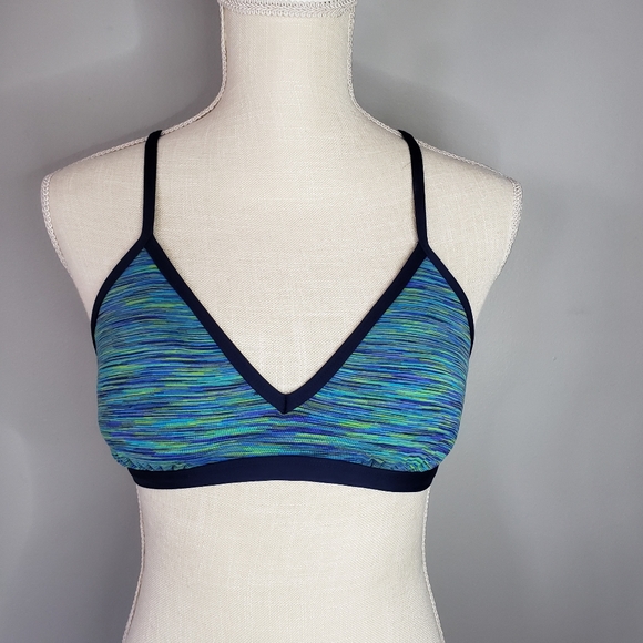 Athleta Other - Athleta Paddle Out Bikini Top Space Dye Small